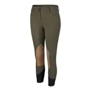 R.J. Classics Gulf Natural Rise Front Zip Breeches - Grape Leaf