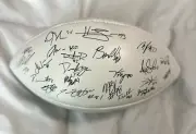 NFL 2015 Kansas City Chiefs Travis Kelce signed The Duke Wilson Football