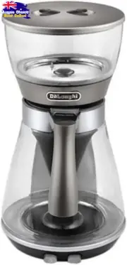 Clessidra Drip Coffee Maker Pour Over Coffee Machine ICM17210 2 in 1 Grey