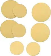 Amosfun 6 8 Inch Round Cake Bases 8 Pack Cardboard Boards Elegant Nonstick for Easy Cake Removal for Special Occasions