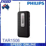 Philips TAR1506 Portable Pocket FM/MW Radio - with 3.5mm Headphone Socket