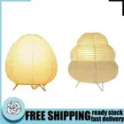 Lantern LED Table Lamp Rice Paper Handmade Lights for Home Decorations (Round)