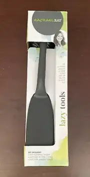 Rachael Ray Lazy Tools Flexi Slotted & Angled Turners Scraping Spoon Set Of 3