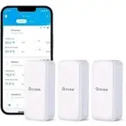 Govee Hygrometer Thermometer 3Pack H5100, Mini Bluetooth Temperature Humidity