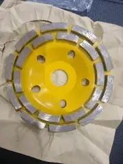 Angle Grinder blade Masonery Cut Concrete Double Row Dimond Disc 125mm 22mm Hole