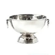 [Florabelle Living] Round Footed Ice Bucket Nickel