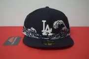 MLB New Era LA Dodgers Wave Fitted Hat 59Fifty ULTRA RARE not The Mag Park Kith