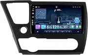 MISONDA for Honda Civic 2013-2015 Android 14 Car Radio Stereo 9 inch IPS Touch Screen Mirror Link GPS Navigation Head Unit with WiFi Bluetooth USB FM Carplay DSP SWC-6G+128G