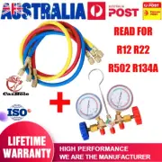 Air Conditioning Manifold Gauge Test Tools Refrigerant Kit AC Diagnostic R12 R22