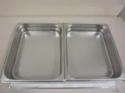 Broil King Two 4.3 Qt Chafing Pans from NBS-5SP Buffet Server Warming Trays New