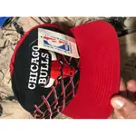 絕版 未拆標 早期 二手 古著 NBA CHICAGO BULLS芝加哥 公牛 老帽 棒球帽 VINTAGE CAP