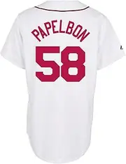 [Profile Big & Tall] MLB Jonathan Papelbon Boston Red Sox Big & Tall Replica Jersey