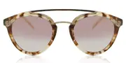 Westward Leaning Double Bridge 05 Women’s Sunglasses Gold Size 51