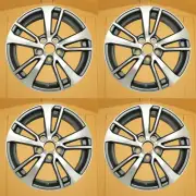For Toyota RAV4 OEM Design Wheel 17" 2016-2018 Machined Grey Set of 4 Rim 75198 (for: Toyota)
