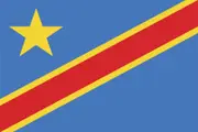[Namly Design] Democratic Republic of the Congo Flag - Sticker