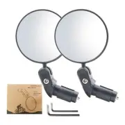 Bike Mirror 360 Degree Rotatable Cycling Rear View Mirror for Bicycles Handlebar
