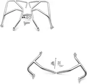 For B&enelli For TRK702 For TRK702X 2022-2023 Motorcycle Highway Engine Guard Crash Bar Frame Bumper Fairing Protector Bars Motorbike Frames(Silver-1 Set)