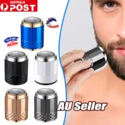 Mini Electric Shaver Pocket Size Waterproof Razor Dry Washable Portable for Men