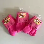 Country Kids Organics Cotton Pink Baby Socks 3 Pair Sox Sz 6-7 Shoe Sz 6-11