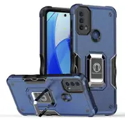 Case for Moto E20 Shockproof Magnetic With Ring Holder - Green