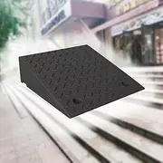 Portable Curb Ramps 2" 4" Rise Rubber Threshold Ramp, Lightweight Wheelchair Ramp, Outdoor Driveway Ramps for Sidewalk Steps Garage Cars(50x50x16 cm (20"x20"x6.3"))