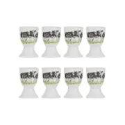 2x 4pc Ashdene Meet The Girls Egg Cup Holder Serveware Set
