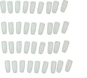 Baluue 200pcs Nail Tips Practice Set Portable Manicure Display Rack Nail Art Supplies for Beginners Professionals
