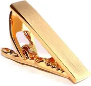 [OTAA] Mini Brushed Gold Skinny Tie Bar Rhodium Plating Rhodium Plating Mini Brushed Gold Skinny Tie Bar