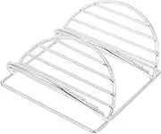 Mikinona Stainless Steel Taco Rack Stand for Home Restaurant Taco Holder for Tacos Burritos and Sandwiches Space Saving Design for Parties Gatherings
