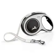 Flexi Comfort Retractable Tape Dog Lead Black Largr-5m