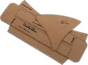 GAXIRE 1 Set DIY Handbag Baguette Bag Template Set No Cut Paper Pattern for Easy Sewing Crafting Durable Refillable Binder for Creative Projects for Handmade Bags