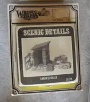 Woodland Scenics HO Scale 1:87 Metal Smokehouse Kit NIP D213