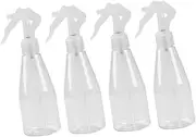 TOGEVAL 4Pcs Refillable Water Spray Bottle Multi Purpose Plant Watering Tool and Hairdressing Sprayer Comfortable to Use for Indoor and Outdoor Gardening