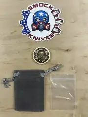 Smock Knives Challenge Coin BYOK 2024 “Bring Your Own Knives” - Brass