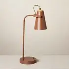 Hearth & Hand 20" Metal Task Desk Lamp with USB Port Terracotta Brown NEW!