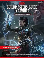 Dungeons and Dragons Guildmasters Guide to Ravnica Maps and Miscellany Game Book