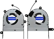 New Compatible CPU+GPU Cooling Fan for ASUS ZenBook Pro Flip 15 OLED Q539Z Q539ZD UP6502Z UP6502ZA UP6502ZD DFS5H223145657 FNN1 DFS5H224046667 FNN0 13NB0W30T02011 13NB0W30T03011 DC5V 0.5A