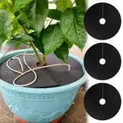 10x Non Woven Tree Mulch AntiGrass Barrier Protector Plant Mat Garden Cover I7H6
