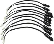 uxcell 10Pcs Universal 38.5cm 15.16" Length Motorcycle Scooter Rear Brake Stop Switch Cable Wire