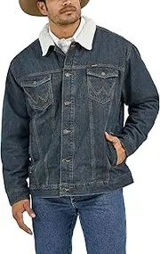 [Wrangler] Men's Rustic Sherpa Lined Jacket