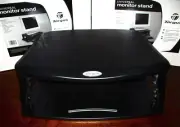 Targus black universal monitor stand (77 pound monitor capacity)