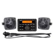 AW-30 Mini Radio Bluetooth Enabled USB Input AM/FM Preset 2-Channel