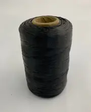 SINEW / Sinue leather thread beading crafts BLACK