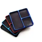 Screw Tray Magnetic Tool Storage Plate Square Maintenance Box for RC Cars Truck
