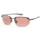 Maui Jim Men's Hookipa 64 mm Brown Sunglasses MJ0407SA-005