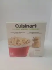 NEW Cuisinart Collapsible Microwave Popcorn Maker CTG-00-MPM 10-Cup With Lid
