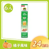 在飛比找PChome24h購物優惠-森萊富 SUNLIFE 綜合維他命 發泡錠-橘子口味 24錠