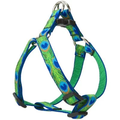 LupinePet Originals 3/4" Tail Feathers 15-21" Step In Harness for Small Dogs