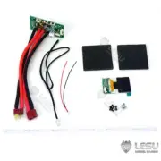 1/14 LESU RC Hydraulic Wheeled Tracked Excavator Liquid Crystal