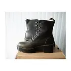 Dr. Martens Leona Platform Ankle Boots US L 10 NEW